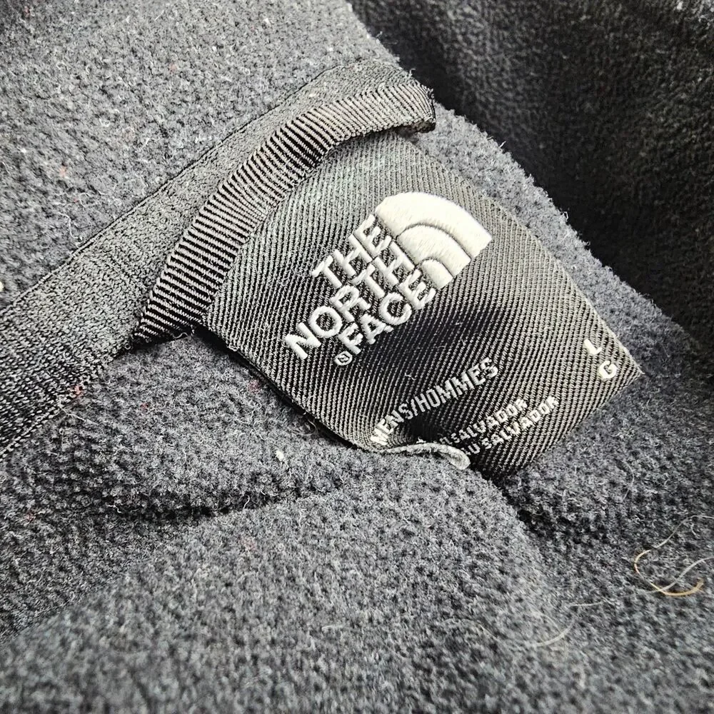 The North Face Jacket Mens Large Gray Full Zip Fleece Outdoor Lightweight Gorp